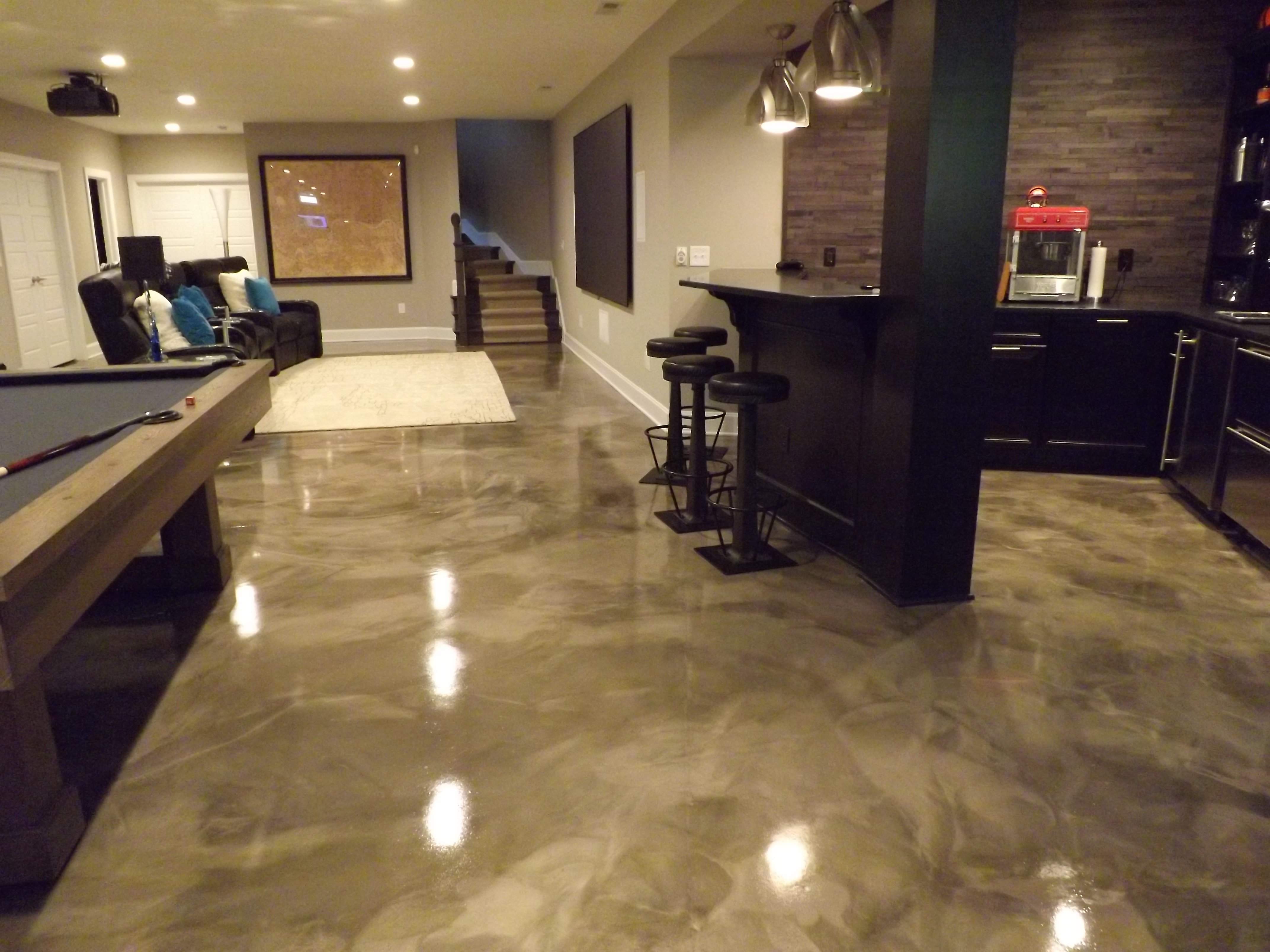 Residencial Epoxy Flooring