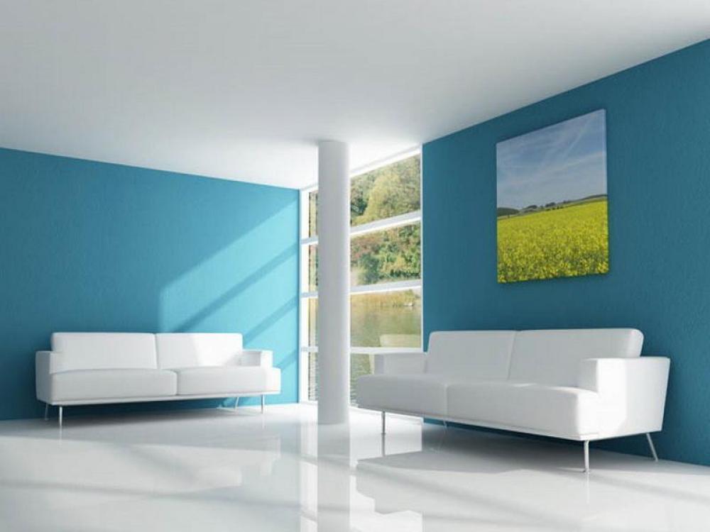 Aqua Green Walls